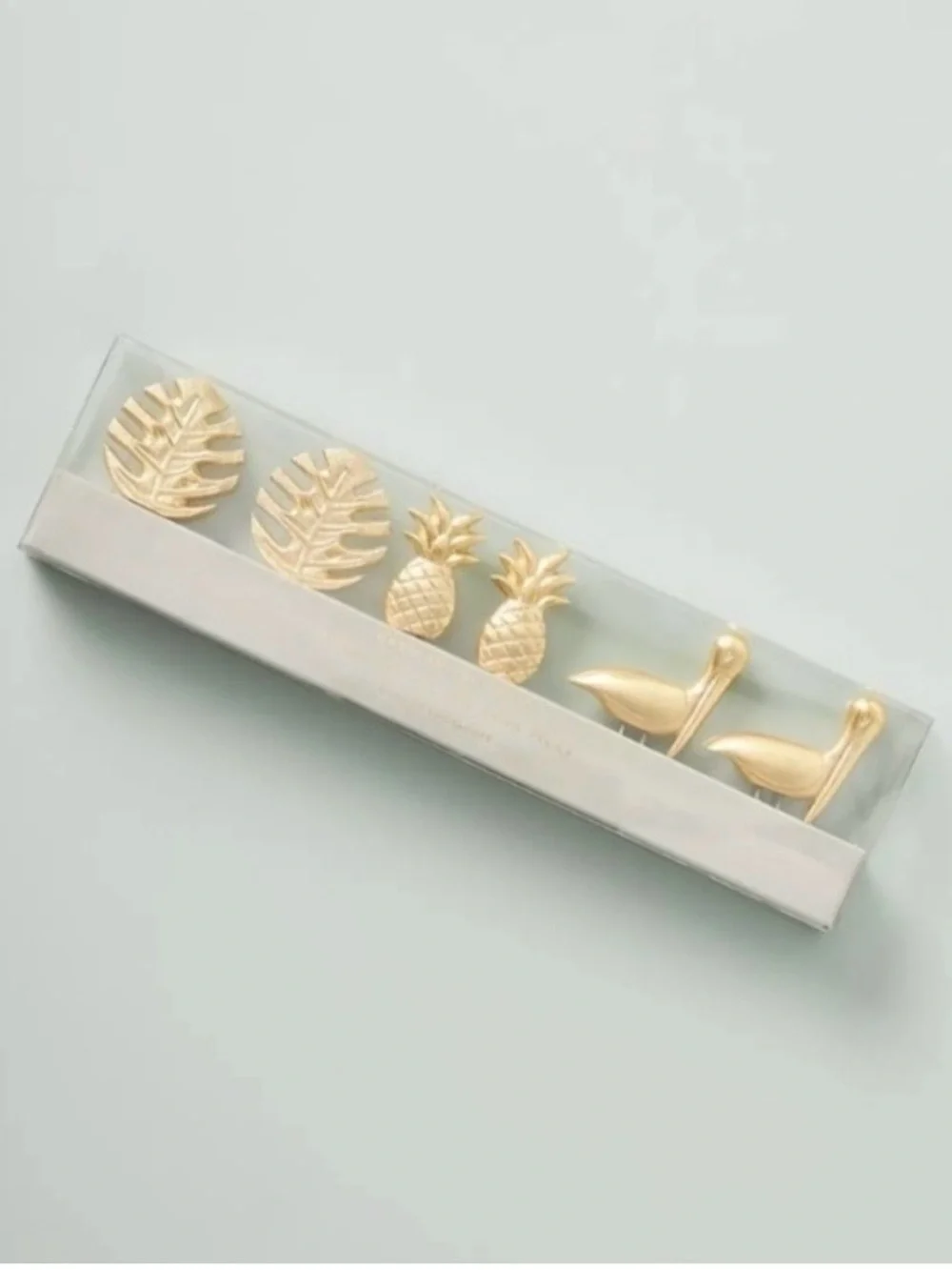 NIB Anthropologie Selva Corn on The Cob, Set of 3 pairs🌽